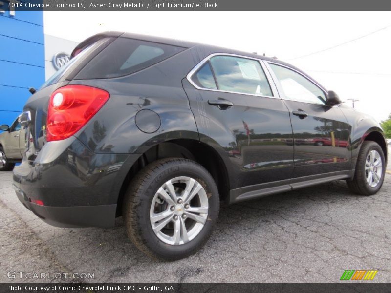 Ashen Gray Metallic / Light Titanium/Jet Black 2014 Chevrolet Equinox LS