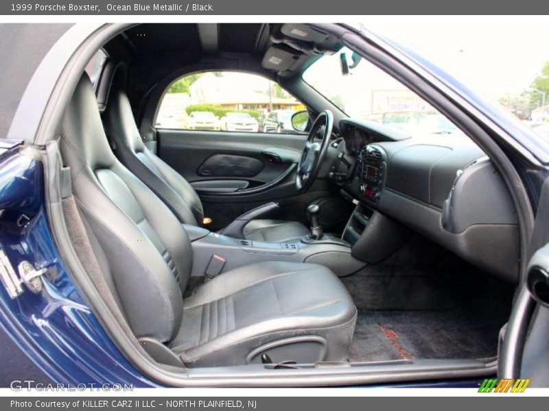 Ocean Blue Metallic / Black 1999 Porsche Boxster