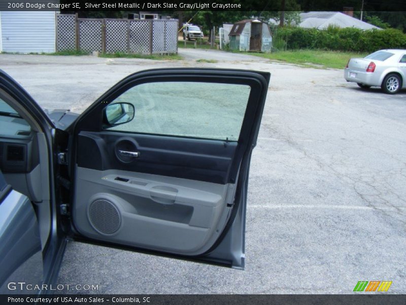 Silver Steel Metallic / Dark Slate Gray/Light Graystone 2006 Dodge Charger SE