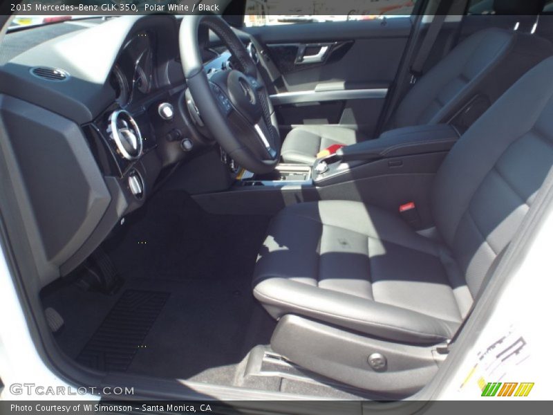 Polar White / Black 2015 Mercedes-Benz GLK 350