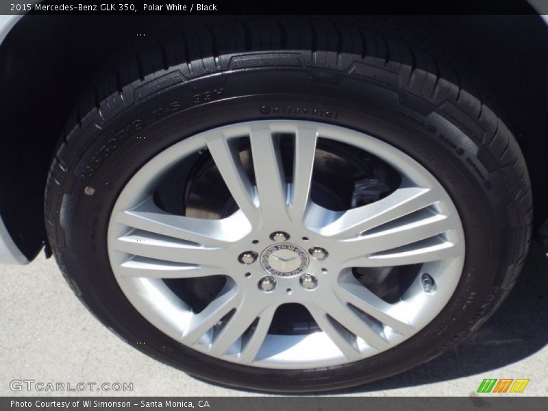 Polar White / Black 2015 Mercedes-Benz GLK 350