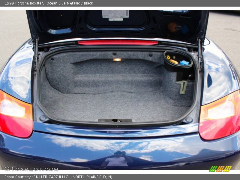 Ocean Blue Metallic / Black 1999 Porsche Boxster