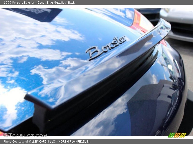Ocean Blue Metallic / Black 1999 Porsche Boxster