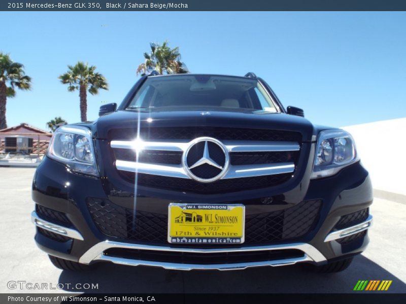 Black / Sahara Beige/Mocha 2015 Mercedes-Benz GLK 350