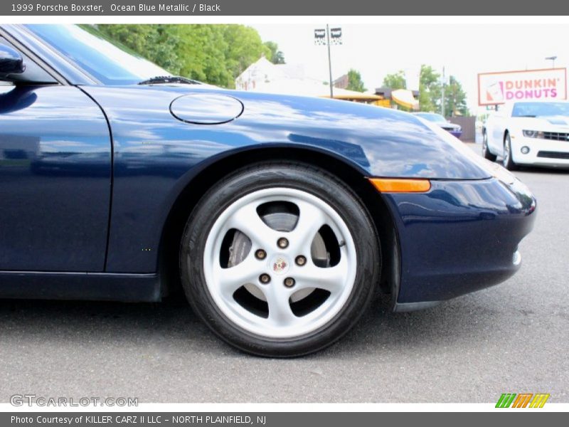 Ocean Blue Metallic / Black 1999 Porsche Boxster