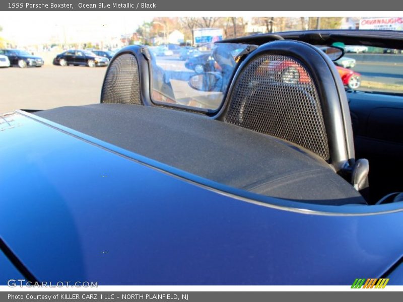 Ocean Blue Metallic / Black 1999 Porsche Boxster