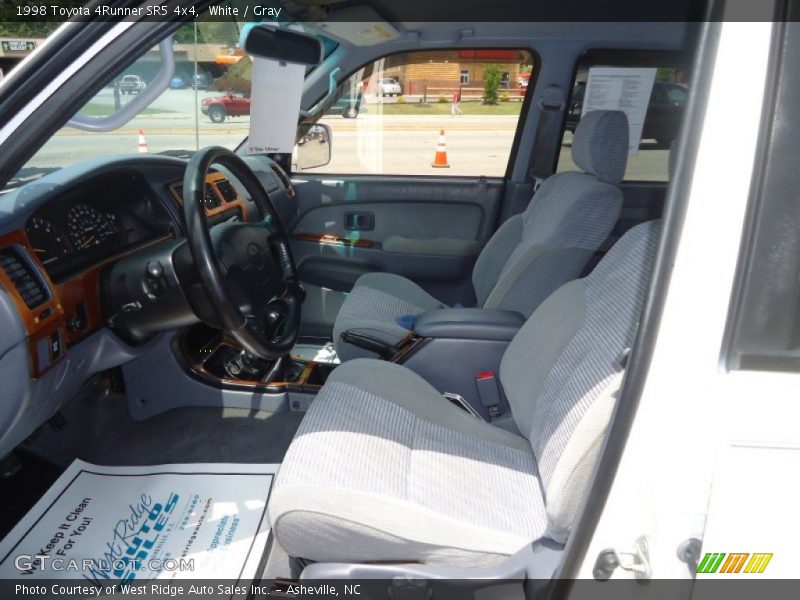 White / Gray 1998 Toyota 4Runner SR5 4x4