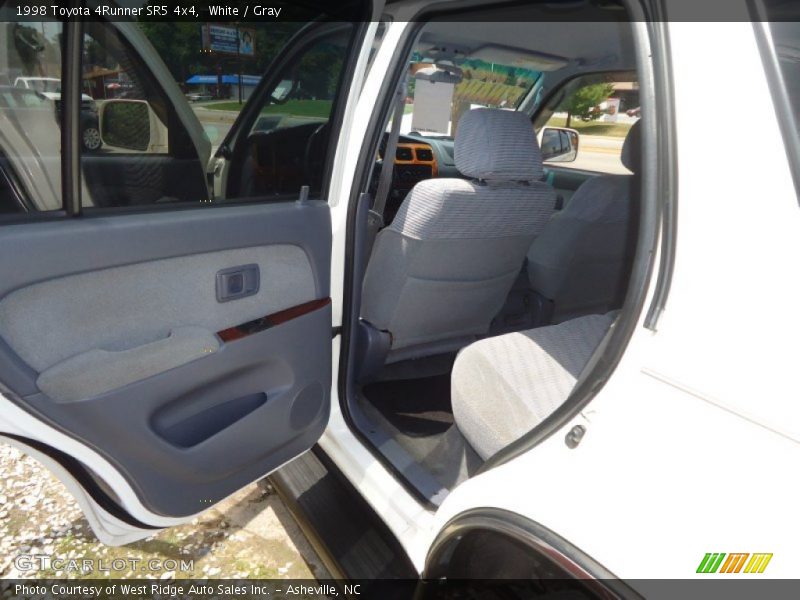 White / Gray 1998 Toyota 4Runner SR5 4x4