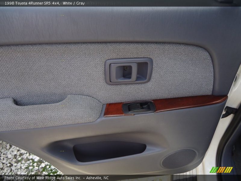 White / Gray 1998 Toyota 4Runner SR5 4x4
