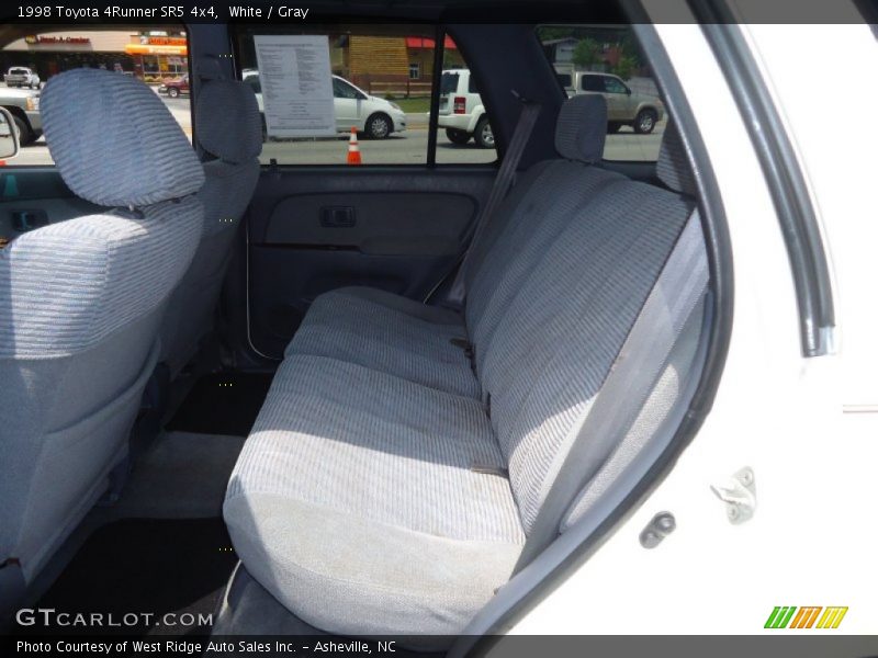 White / Gray 1998 Toyota 4Runner SR5 4x4