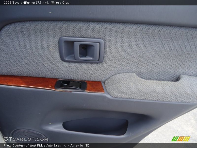 White / Gray 1998 Toyota 4Runner SR5 4x4