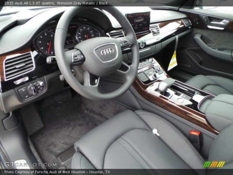  2015 A8 L 3.0T quattro Black Interior