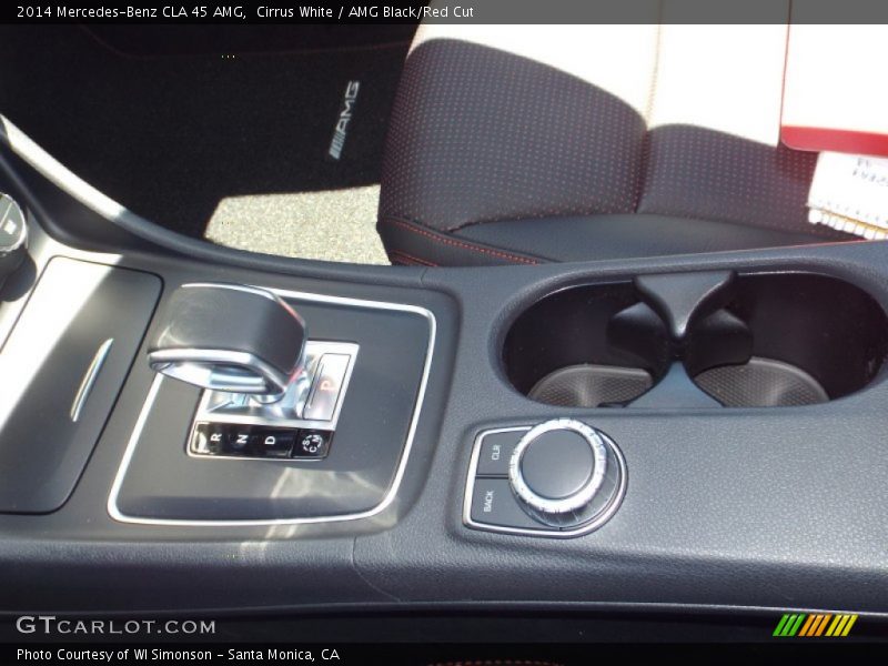 Cirrus White / AMG Black/Red Cut 2014 Mercedes-Benz CLA 45 AMG