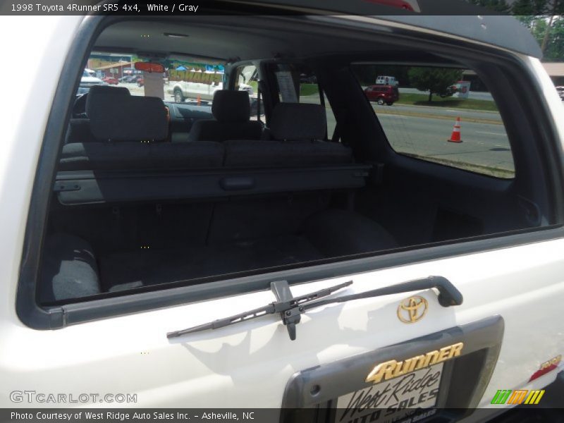White / Gray 1998 Toyota 4Runner SR5 4x4