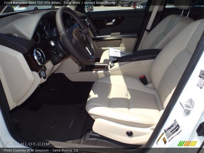 Polar White / Almond Beige/Mocha 2014 Mercedes-Benz GLK 350 4Matic