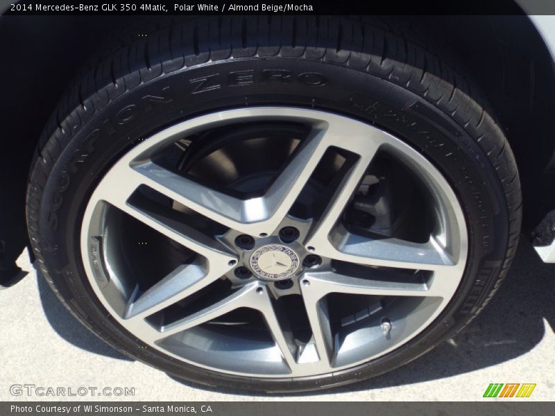 Polar White / Almond Beige/Mocha 2014 Mercedes-Benz GLK 350 4Matic