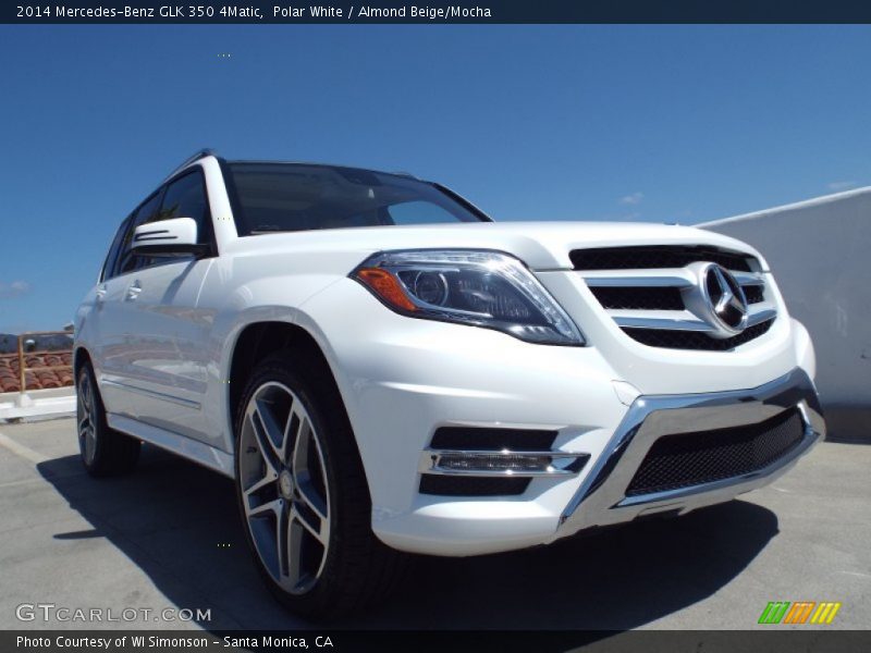 Polar White / Almond Beige/Mocha 2014 Mercedes-Benz GLK 350 4Matic