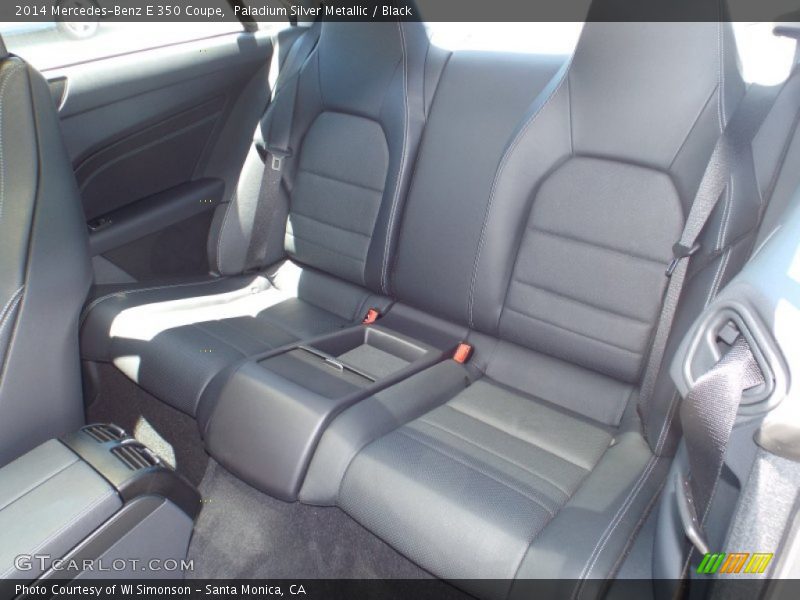 Paladium Silver Metallic / Black 2014 Mercedes-Benz E 350 Coupe