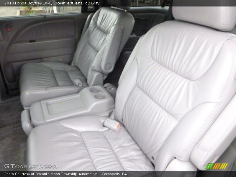 Ocean Mist Metallic / Gray 2010 Honda Odyssey EX-L