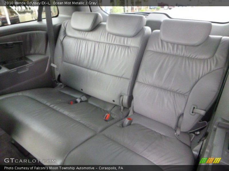 Ocean Mist Metallic / Gray 2010 Honda Odyssey EX-L