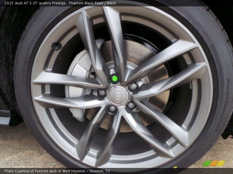 Phantom Black Pearl / Black 2015 Audi A7 3.0T quattro Prestige