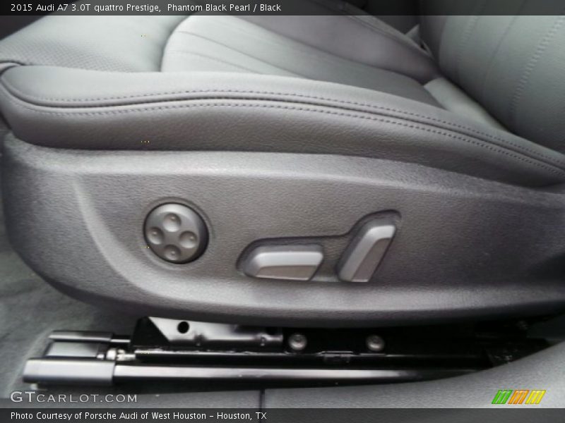 Phantom Black Pearl / Black 2015 Audi A7 3.0T quattro Prestige