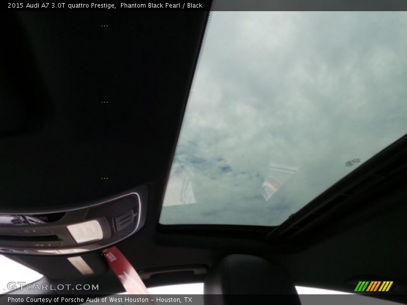 Phantom Black Pearl / Black 2015 Audi A7 3.0T quattro Prestige