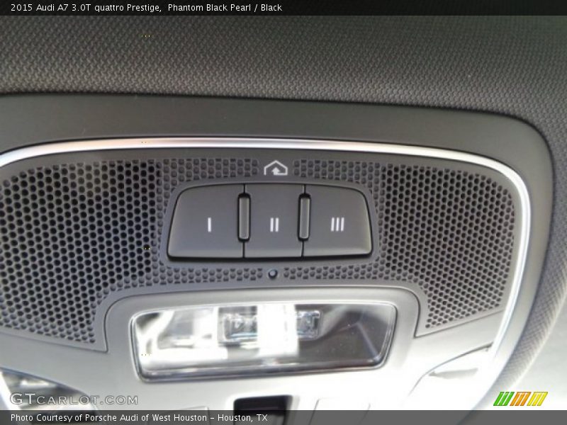 Phantom Black Pearl / Black 2015 Audi A7 3.0T quattro Prestige