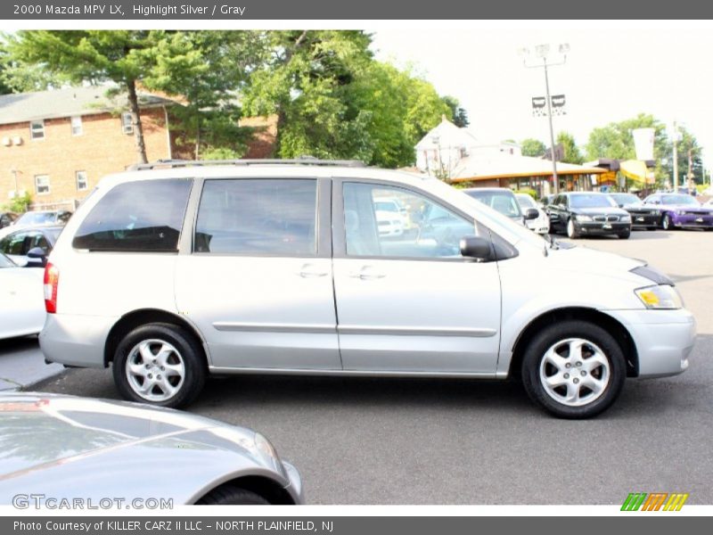 Highlight Silver / Gray 2000 Mazda MPV LX