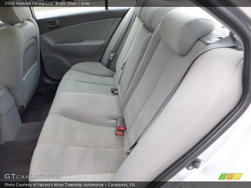 Bright Silver / Gray 2009 Hyundai Sonata GLS