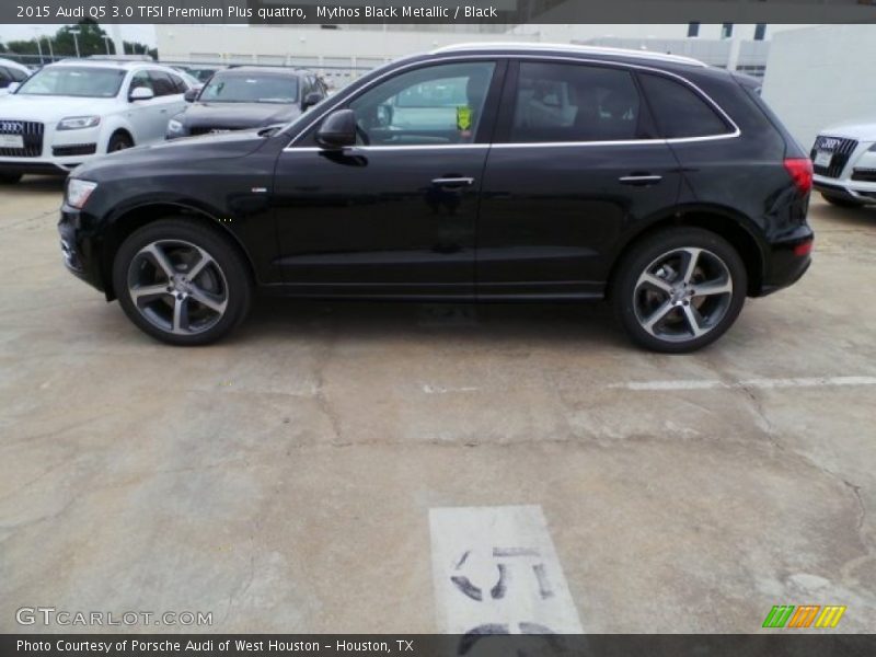 Mythos Black Metallic / Black 2015 Audi Q5 3.0 TFSI Premium Plus quattro