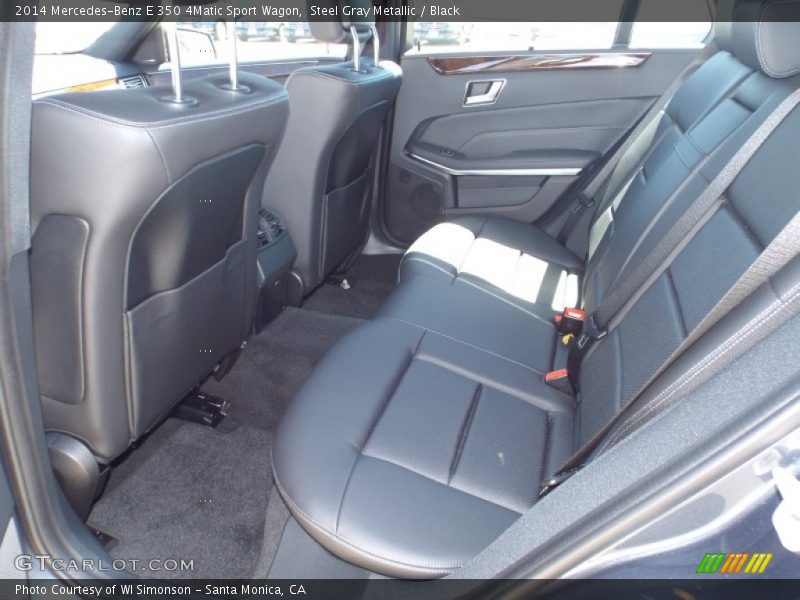 Steel Gray Metallic / Black 2014 Mercedes-Benz E 350 4Matic Sport Wagon