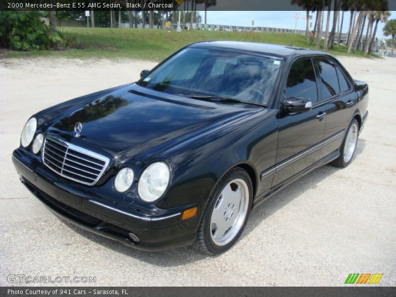 Black / Charcoal 2000 Mercedes-Benz E 55 AMG Sedan