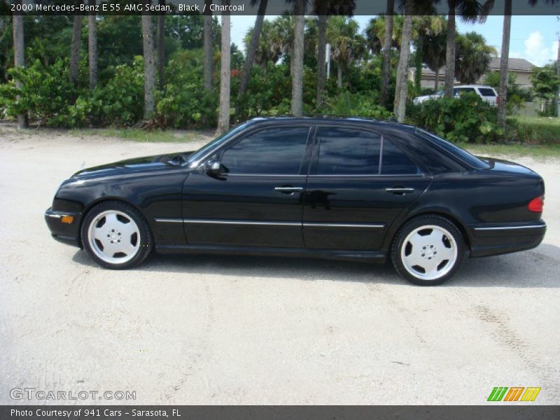  2000 E 55 AMG Sedan Black