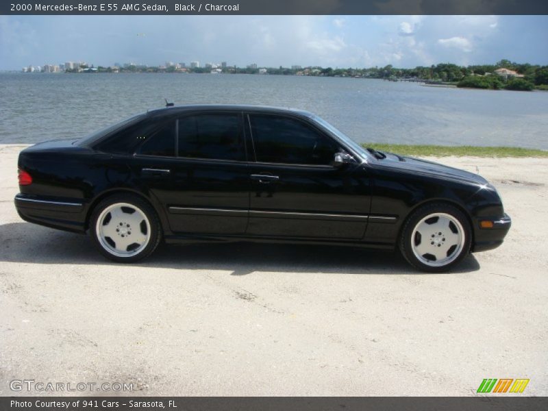 Black / Charcoal 2000 Mercedes-Benz E 55 AMG Sedan