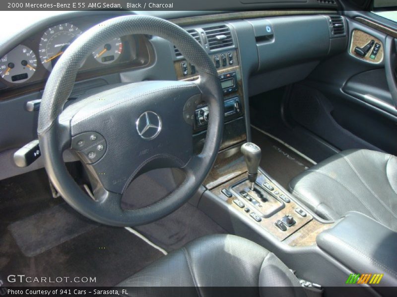 Black / Charcoal 2000 Mercedes-Benz E 55 AMG Sedan