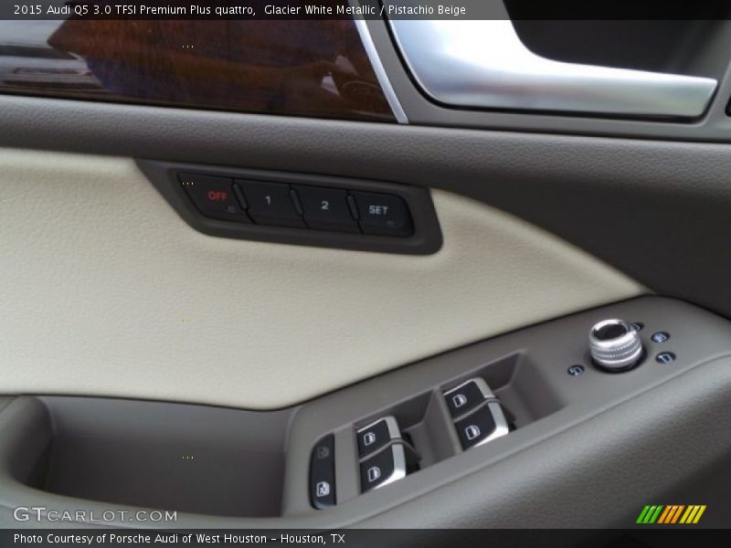 Glacier White Metallic / Pistachio Beige 2015 Audi Q5 3.0 TFSI Premium Plus quattro