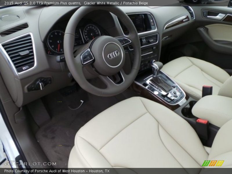 Pistachio Beige Interior - 2015 Q5 3.0 TFSI Premium Plus quattro 