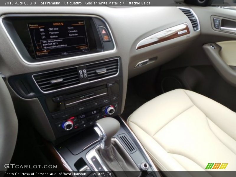 Glacier White Metallic / Pistachio Beige 2015 Audi Q5 3.0 TFSI Premium Plus quattro