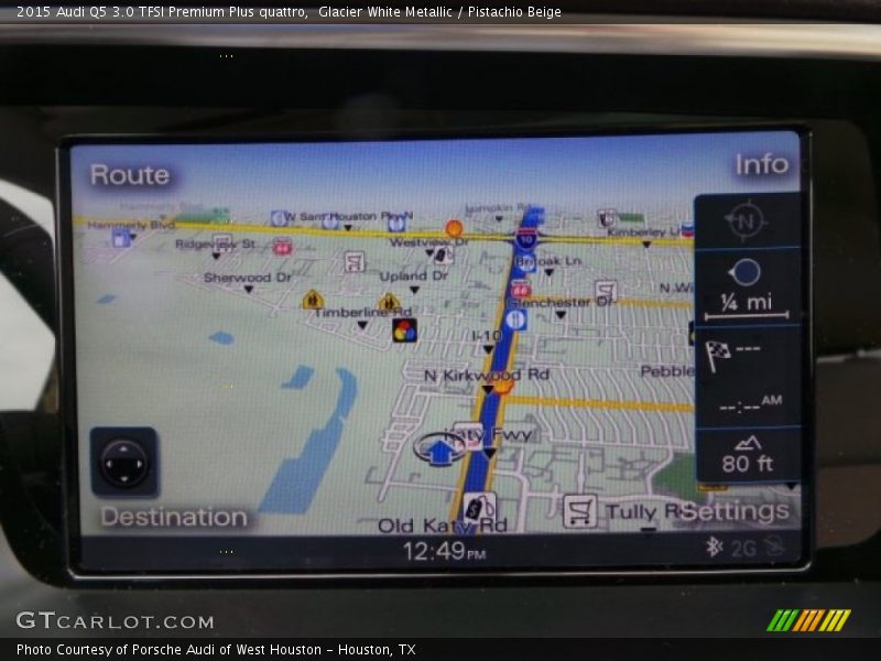 Navigation of 2015 Q5 3.0 TFSI Premium Plus quattro