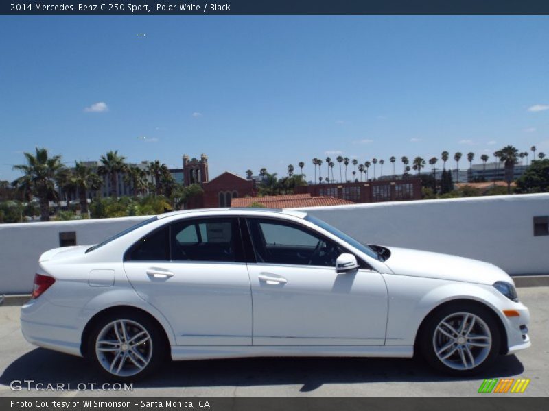 Polar White / Black 2014 Mercedes-Benz C 250 Sport
