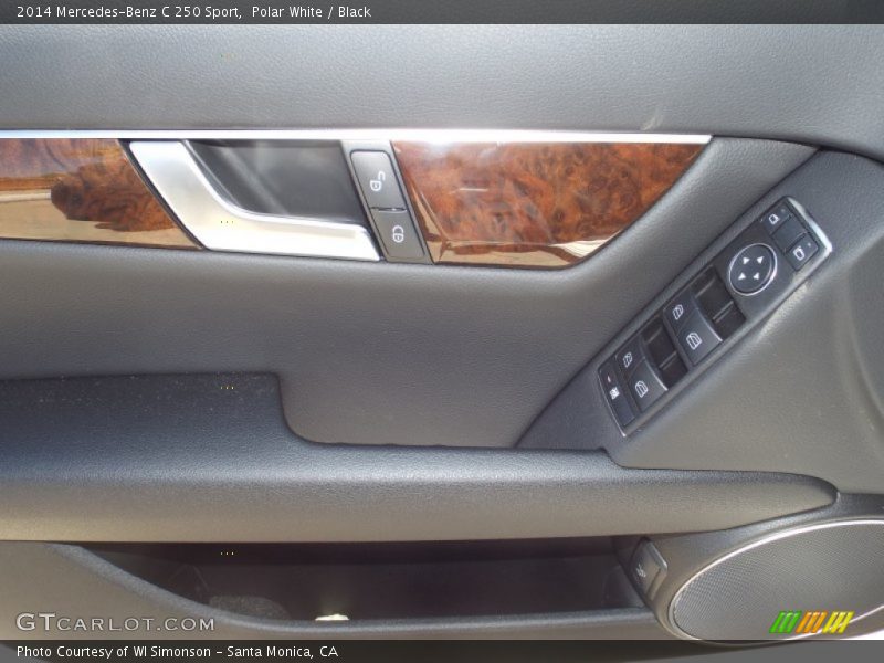 Polar White / Black 2014 Mercedes-Benz C 250 Sport