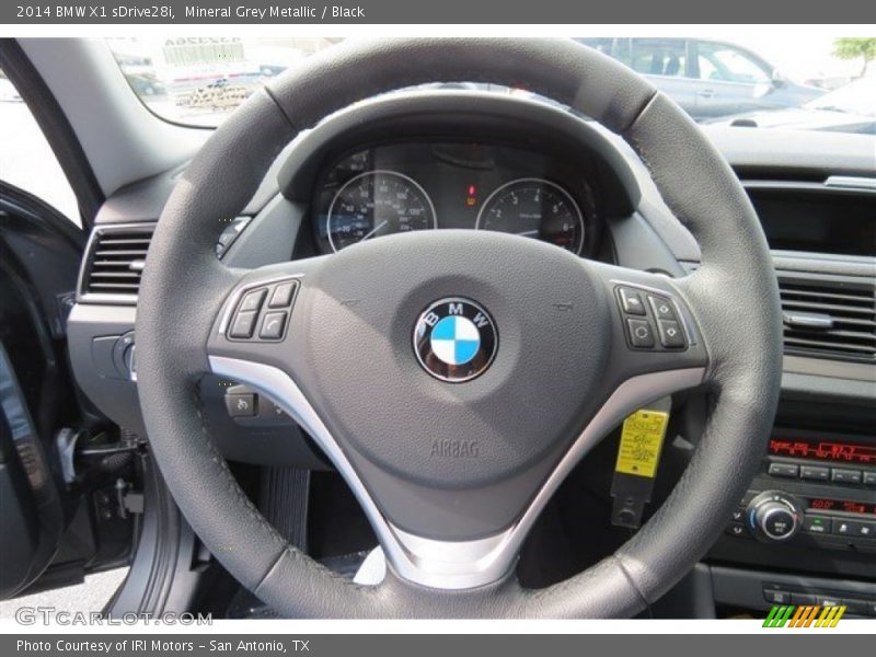 Mineral Grey Metallic / Black 2014 BMW X1 sDrive28i
