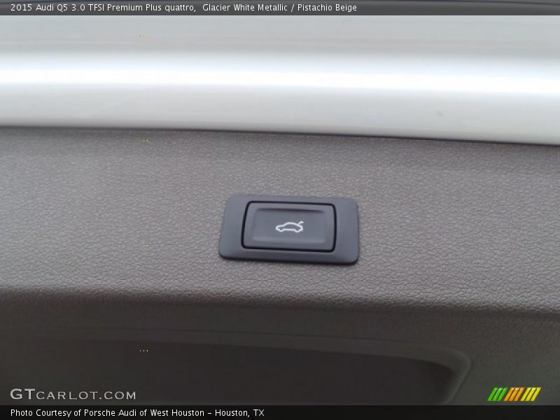 Glacier White Metallic / Pistachio Beige 2015 Audi Q5 3.0 TFSI Premium Plus quattro