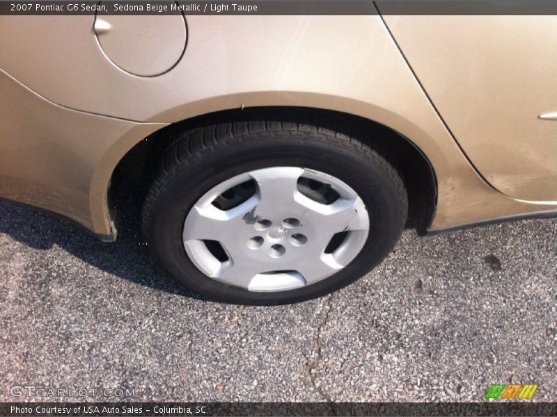 Sedona Beige Metallic / Light Taupe 2007 Pontiac G6 Sedan
