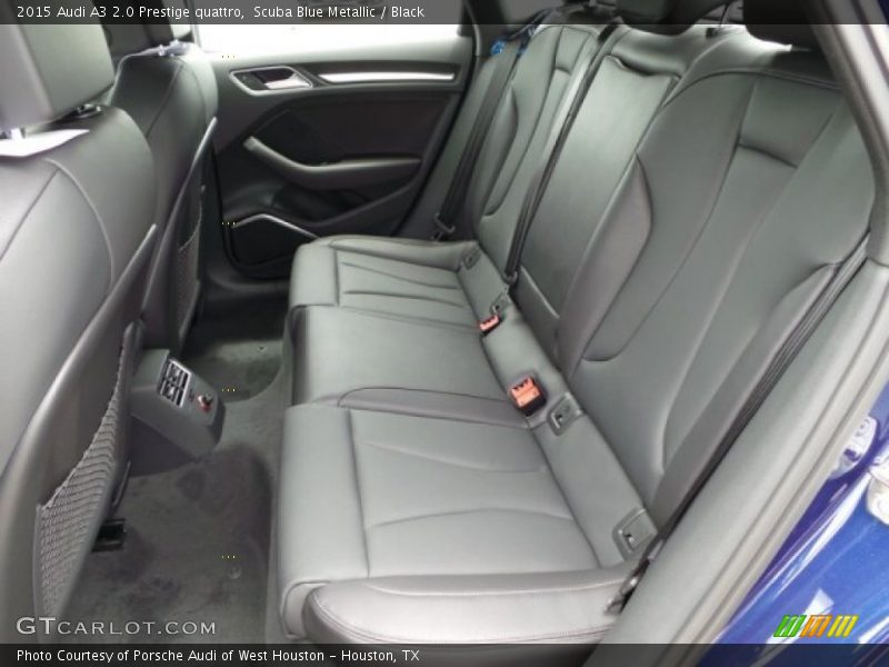 Rear Seat of 2015 A3 2.0 Prestige quattro