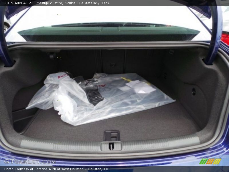  2015 A3 2.0 Prestige quattro Trunk