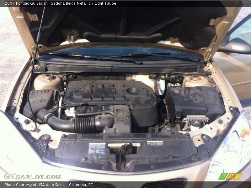 Sedona Beige Metallic / Light Taupe 2007 Pontiac G6 Sedan