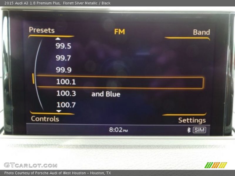 Florett Silver Metallic / Black 2015 Audi A3 1.8 Premium Plus