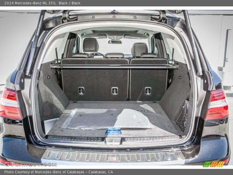 Black / Black 2014 Mercedes-Benz ML 350
